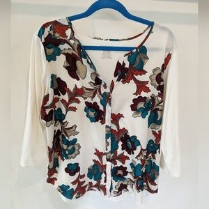 Van Heusen XL blouse cream colored